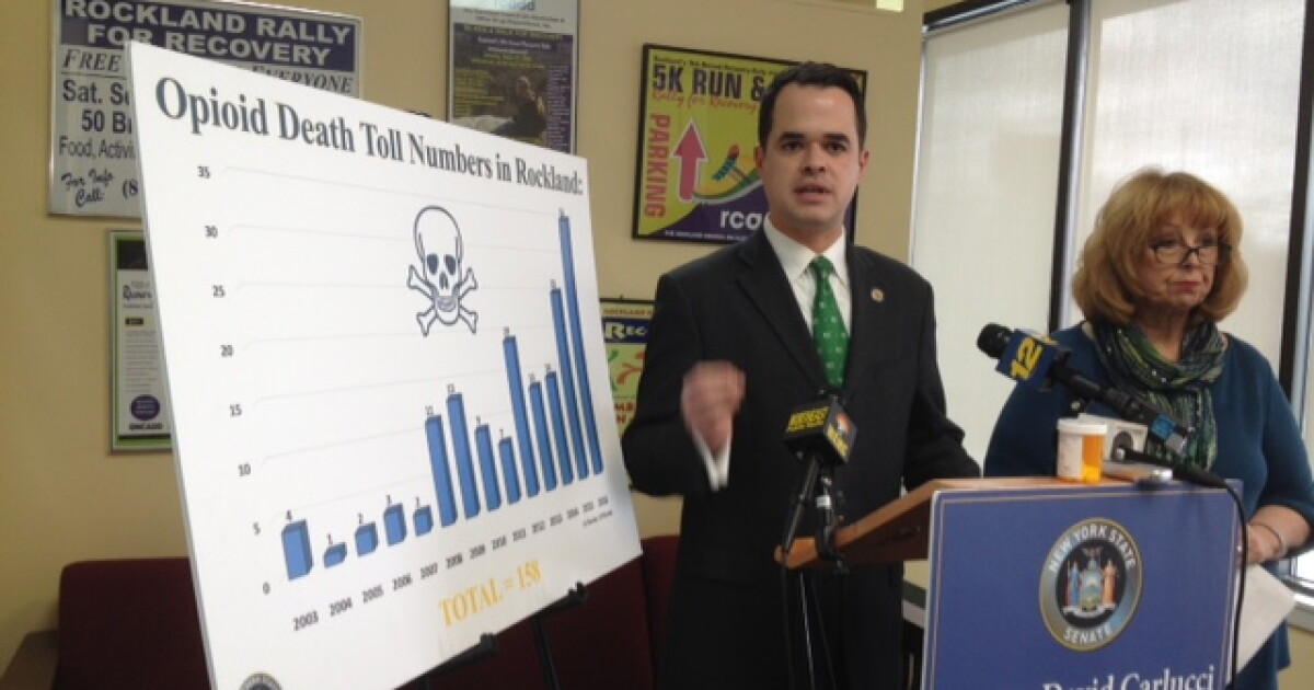NYS Senator Calls For More Action To Combat Opioid Crisis | WAMC