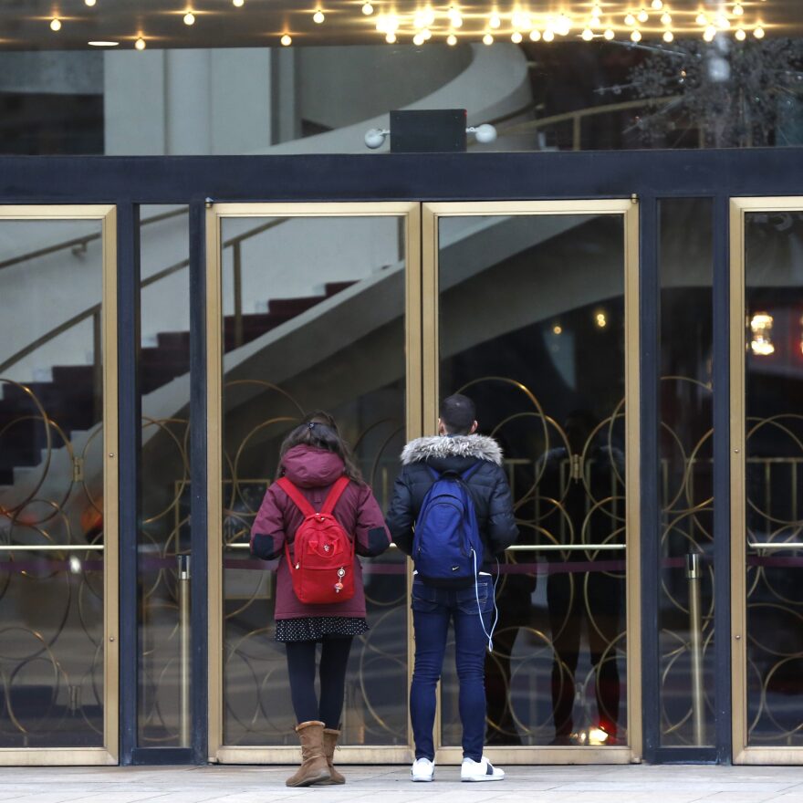 The Metropolitan Opera House at Lincoln Center is one of the venues closed by the coronavirus crisis, leaving musicians and other gig workers without income.