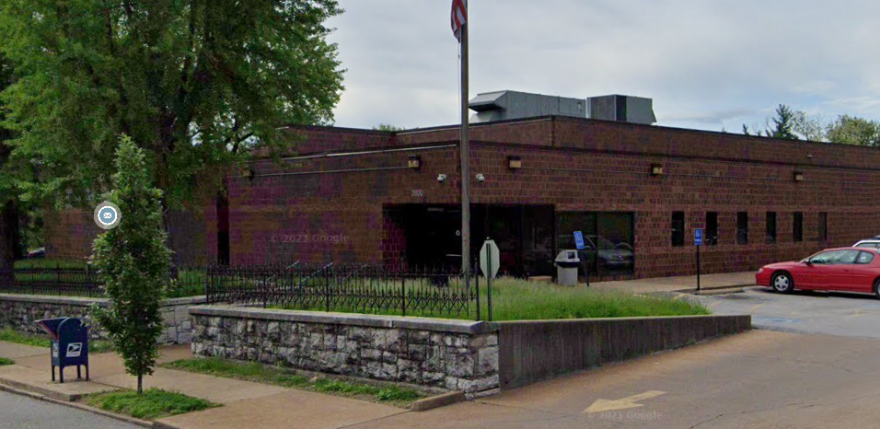 The Maryville Gardens Post Office on Meramec Street in south St. Louis