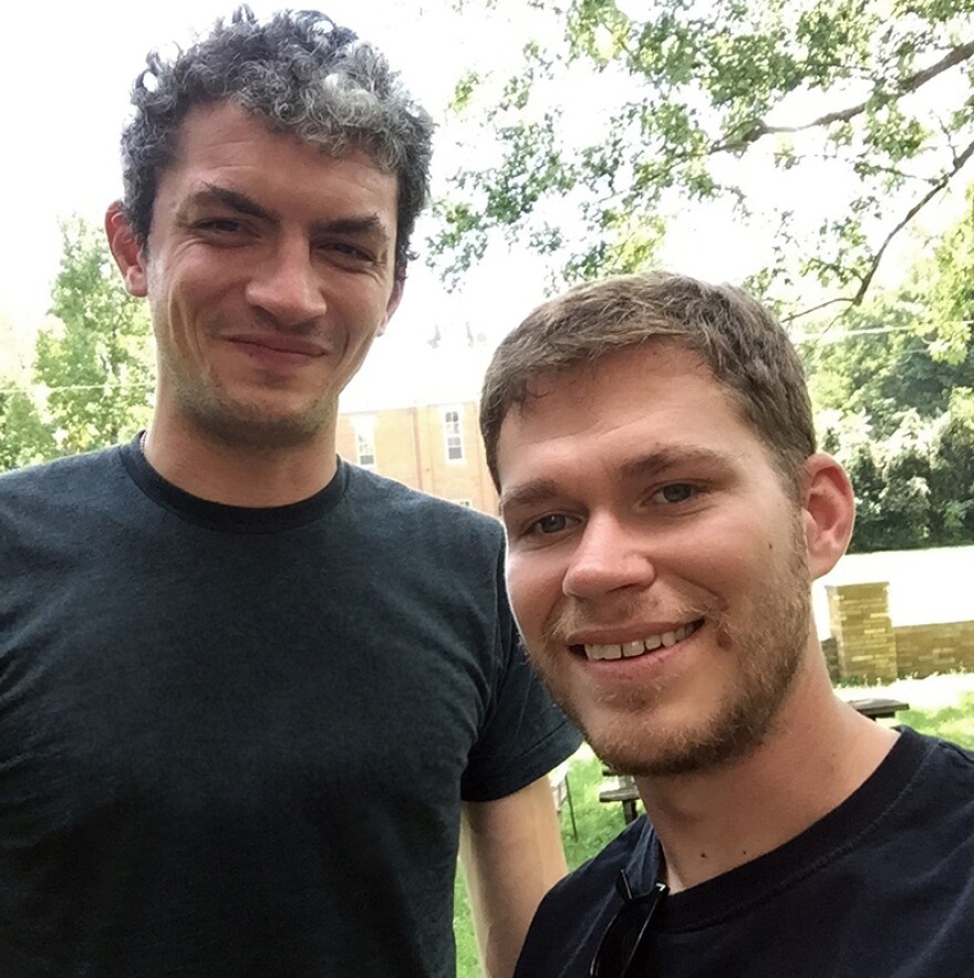 Navy veteran Pyotr Dobrotvorsky and Army veteran David Berry. 