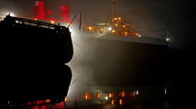 S.S. City of Milwaukee transformed into Manistee's Ghost Ship (Courtesy: The Society for the Preservation of the S.S. City of Milwaukee)