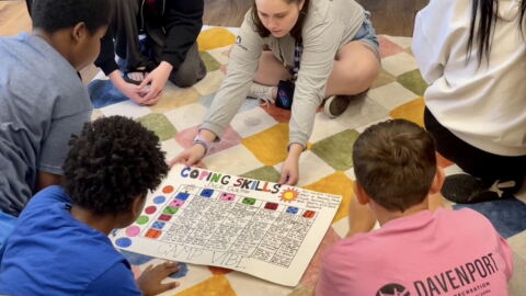 "STRONG Minds" AmeriCorps member teaches youth coping skills
