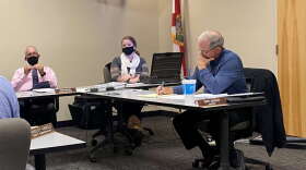 Sumter County commissioners Oren Miller and Gary Search have been suspended after being charged with perjury. Photo: Joe Byrnes/WMFE/File