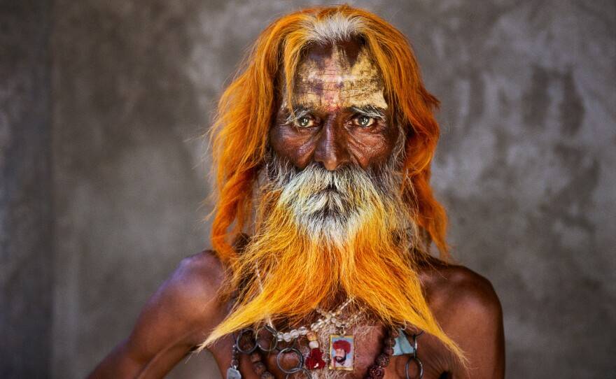 An elderly man from the Rabari Tribe, photographed in Rajasthan, India, 2010. The Rabari traditionally lived as nomads in Northwest India. As grazing lands have disappeared, their way of life is changing.