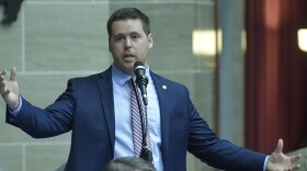 House Budget chairman Scott Fitzpatrick, R-Shell Knob, speaks during the 2017 Missouri legislative session.