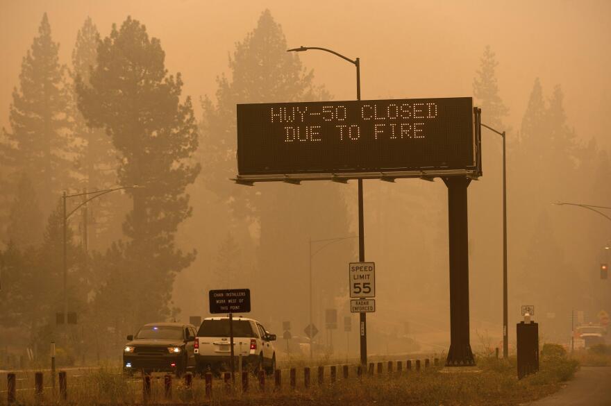 Tahoe Wildfire