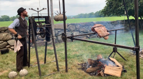 Heirloom Fire’s clockwork spit jack (Courtesy of Heirloom Fire)