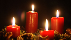Advent candles