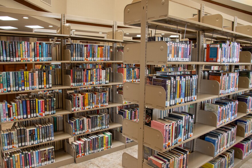 Interior of the temporary EVPL Red Bank