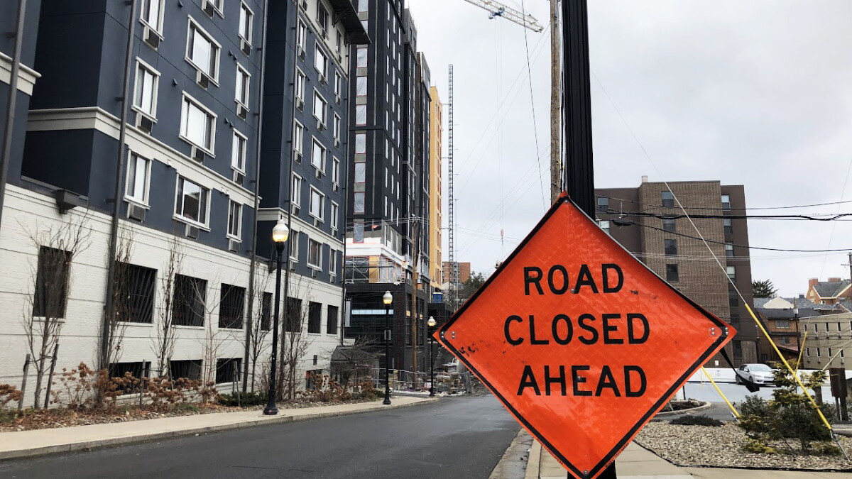 Crane work to close part of College Avenue in State College at start of Penn State spring semester - Vimarsana News