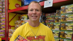 David Reuter, General Manager of Memory Fireworks, just south of Fargo