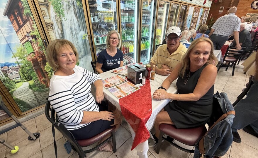 "Let's Melt Some Ice" event on Thursday, Jan. 8, 2026, in Bonita Springs, Fla.