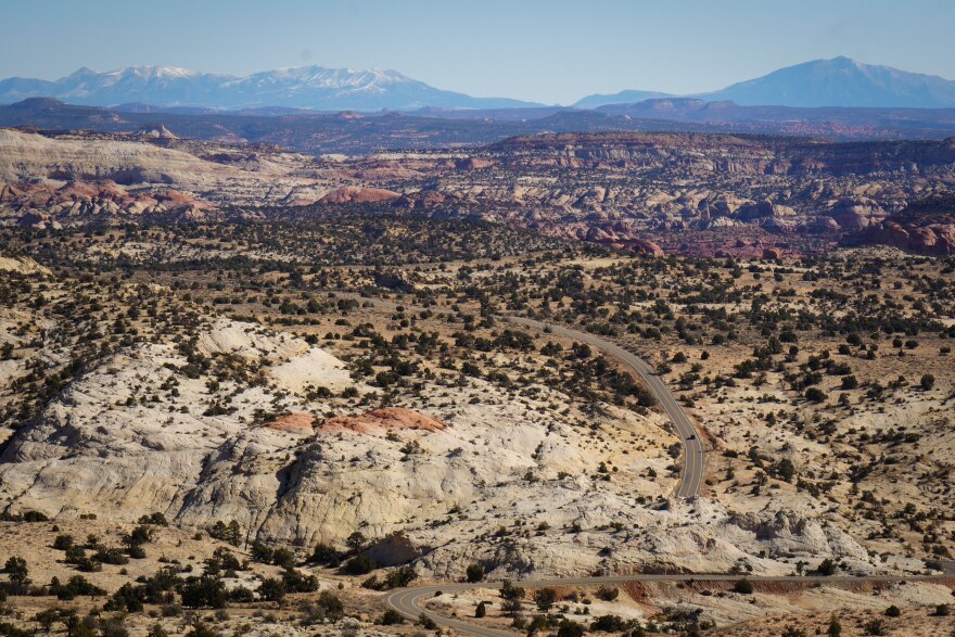 A view of Grand Staircase-Escalante National Monument in Garfield County, March, 9, 2025.