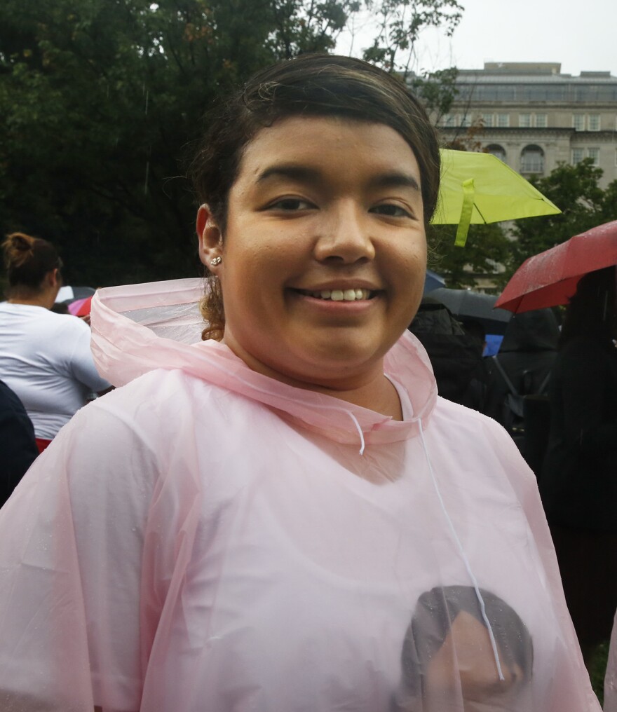 Fatima Romero is registered as a DACA participant. Now she worries what will happen if the order is revoked.