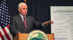 Gov. Mike Pence is on the shortlist to be Trump's VP choice.