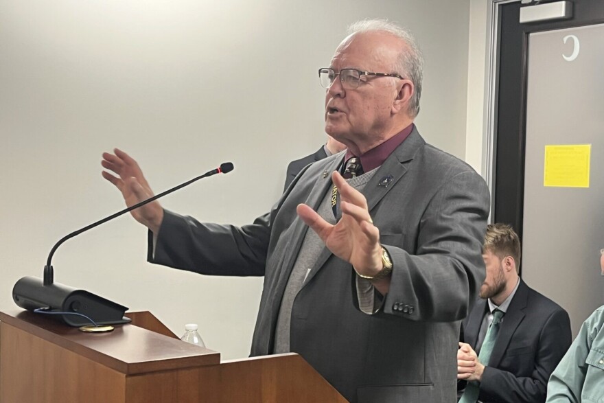 Sen. Jim Buck, R-Kokomo, rejected an annexation compromise amended into his bill in committee on March 25, 2025.