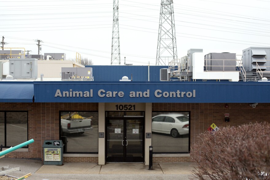 The St. Louis County pet adoption center in Olivette. 