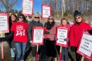 Registered nurses at Houlton Regional Hospital are protesting what they call unsafe staffing levels that compromise patient care.