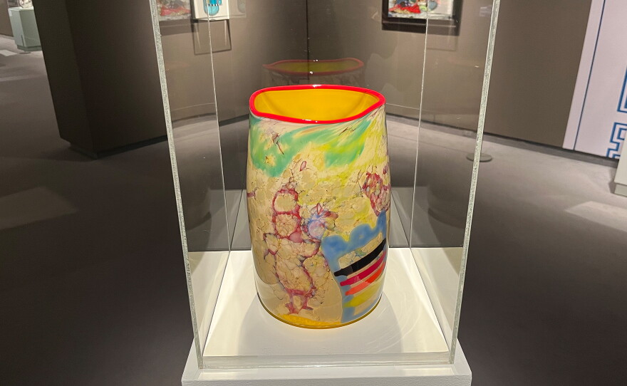 Joe Feddersen "Rainbow Basket" 2016.