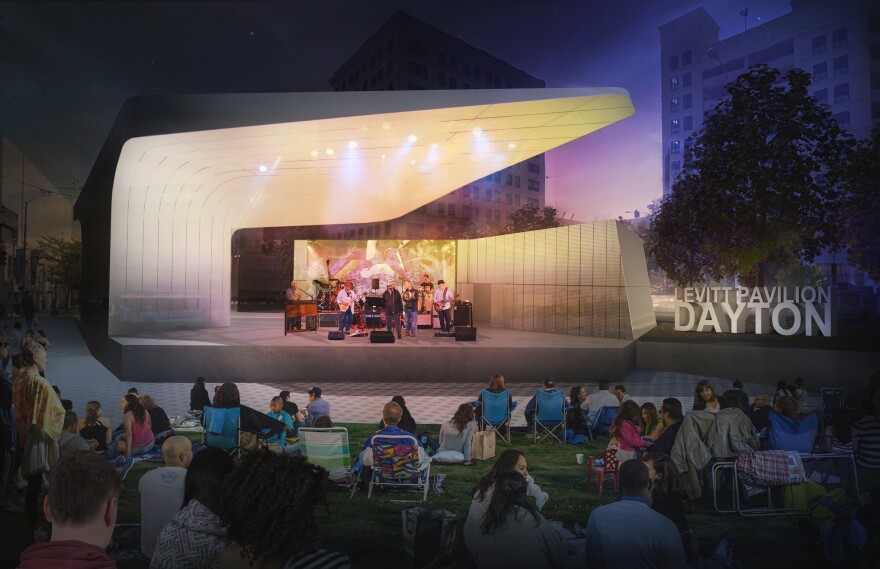 Dayton Levitt Pavilion Design Renderings Revealed WYSO