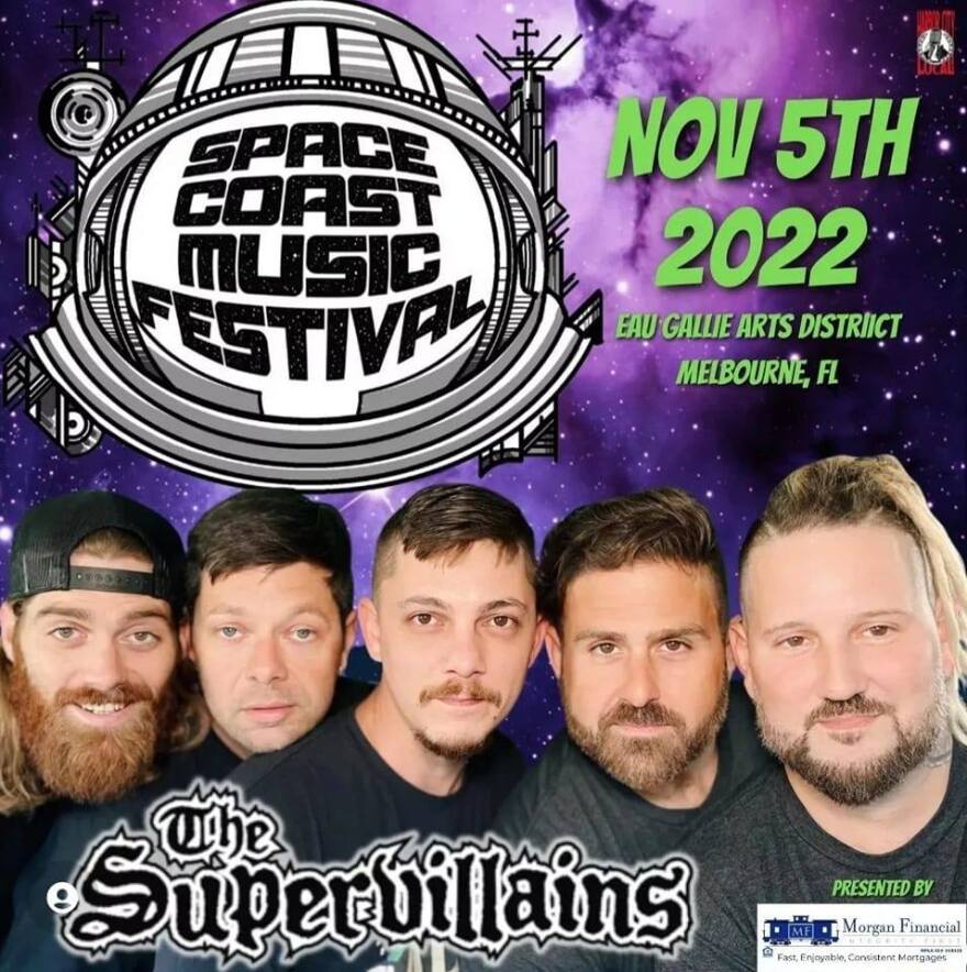 Space Coast Music Festival features The Supervillains and 97 acts WFIT
