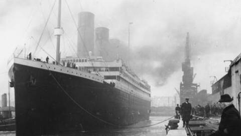 An image from "Titanic: The Artifact Exhibition."