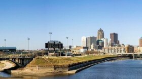 The confluence of the Des Moines and Racoon Rivers lies just outside downtown Des Moines, the state's capitol. Both provide the city's drinking water and are listed among Iowa's waterways impaired with nitrates and other toxins.
