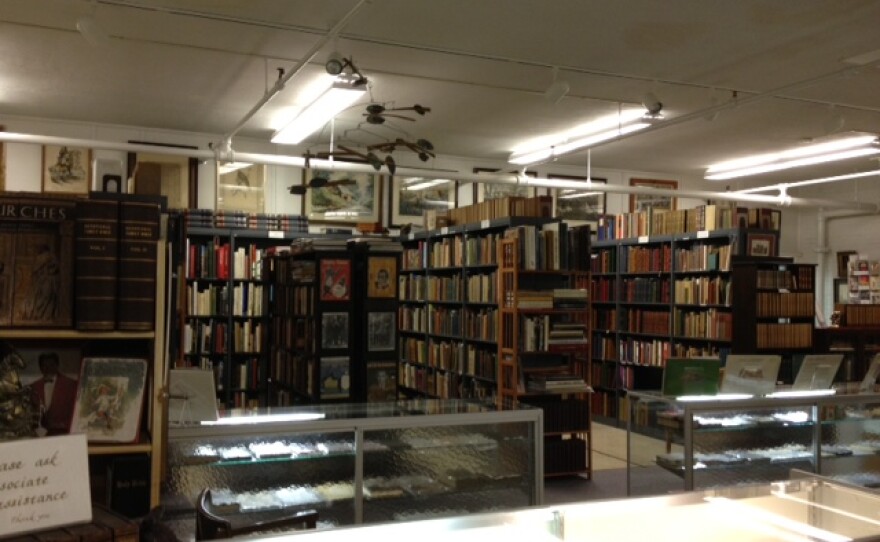 Inside Old Editions Bookshop