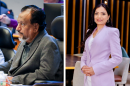 Abdul Khabeer (left) has held the District 3 seat since 2023. He ran against political newcomer Kejal Patel (right).