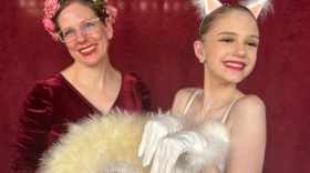 Beth and daughter shared the stage in Sleeping Beauty Ballet in February 2025.