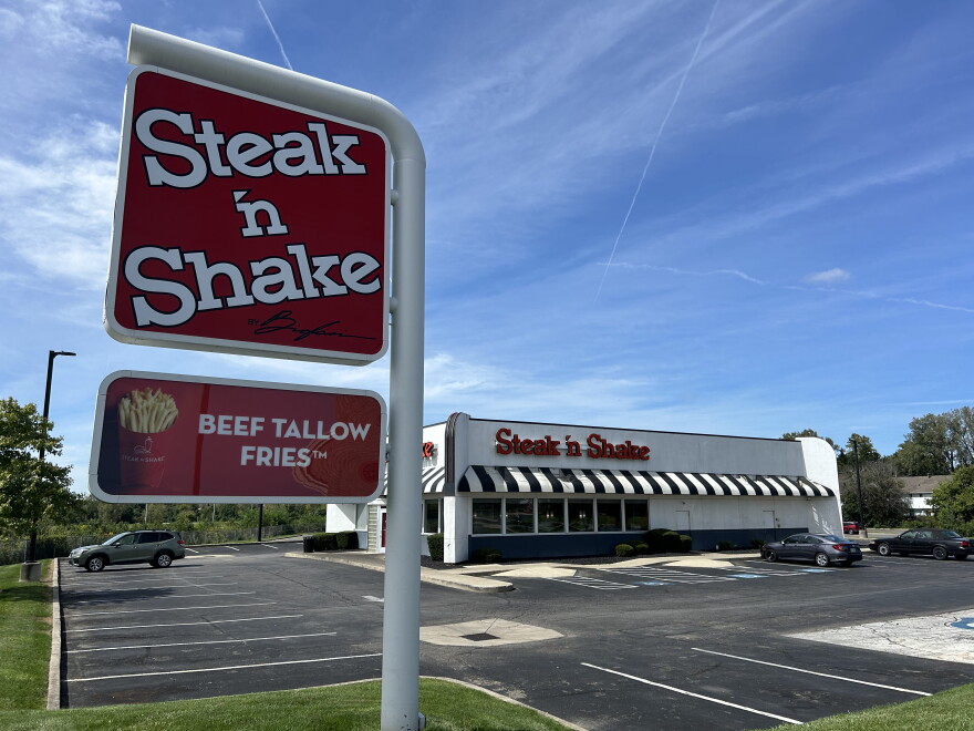 Steak 'n Shake restaurant on the east side of Columbus.