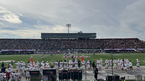 On Saturday, Sept. 12, 2026, the University of Massachusetts Amherst Minutemen played their home-opener: a 37-10 win over Sacred Heart University.