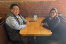 Reps. Jay Xiong, DFL- St. Paul and Natalie Zeleznikar, R-Fredenberg Township took advantage of an offer from the owner of Sweeney’s Saloon in St. Paul and had a free lunch at the bar.