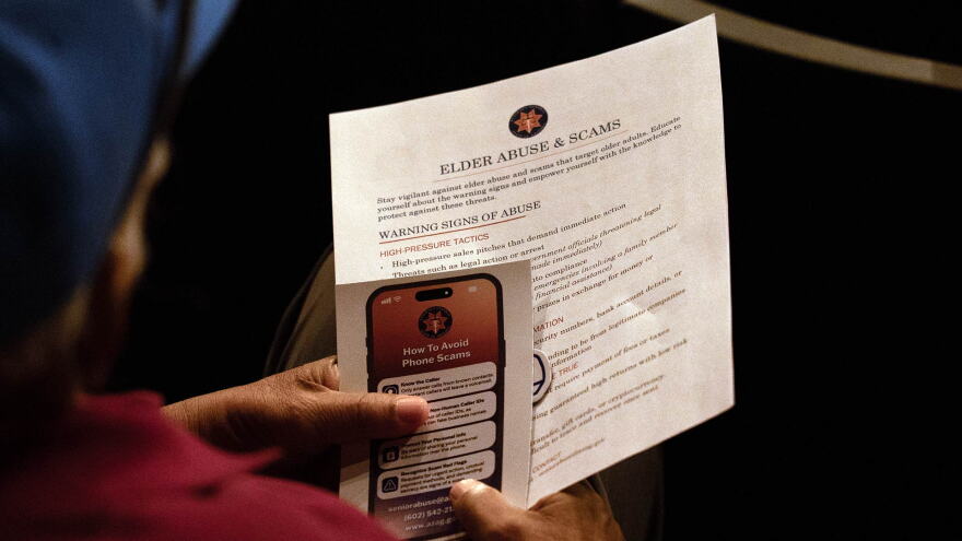 AG Mayes town hall Elder Abuse Scams