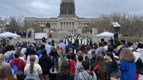 KSU Choir Singing at the March on Frankfort Anniversary