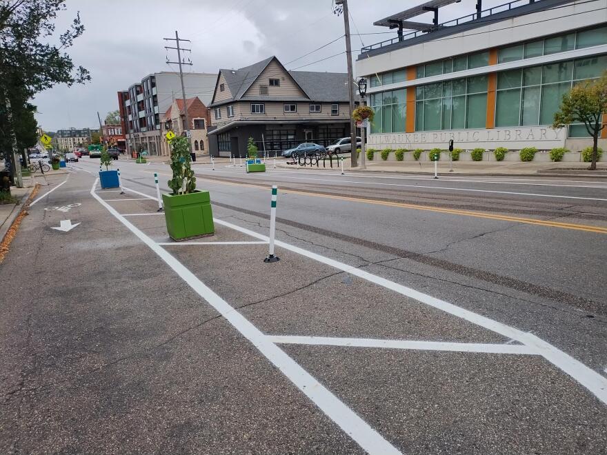 Changes on E. North Ave. in Milwaukee aim to improve safety for drivers, pedestrians and bicyclists.