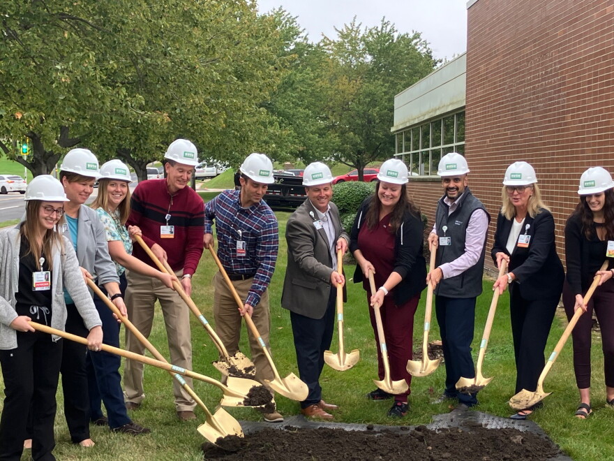 MercyOne Genesis officials took part in a groundbreaking for the expansion and renovation of its Family Medical Center on Davenport's Central Park Avenue, Wednesday, Sept. 16, 2026.