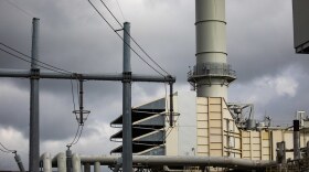 A natural gas-powered electric plant