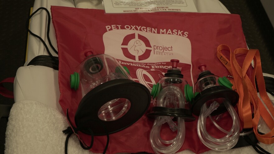 Invisible Fence's Project Breath program donated oxygen masks and other medical supplies to Project Daphne.