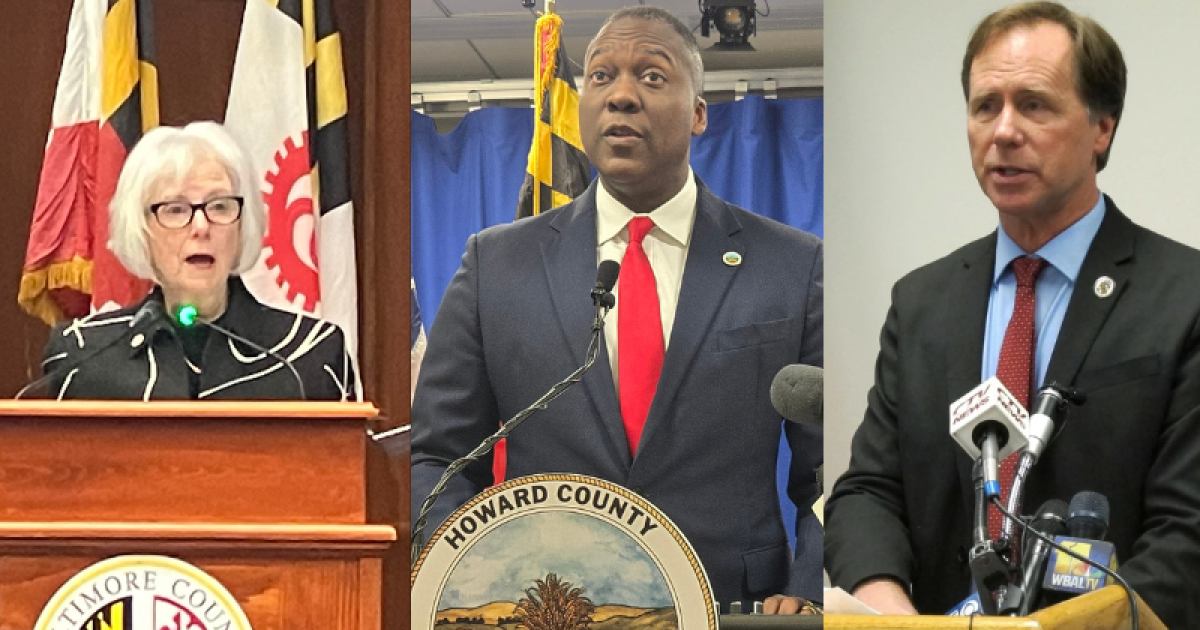 Politics: County Executive races in Baltimore, Howard & Anne Arundel