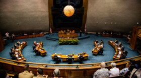 The Senate chamber on opening day. (Jan. 21, 2026)