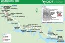 The Virginia Capital Trail stretches from Richmond to Williamsburg