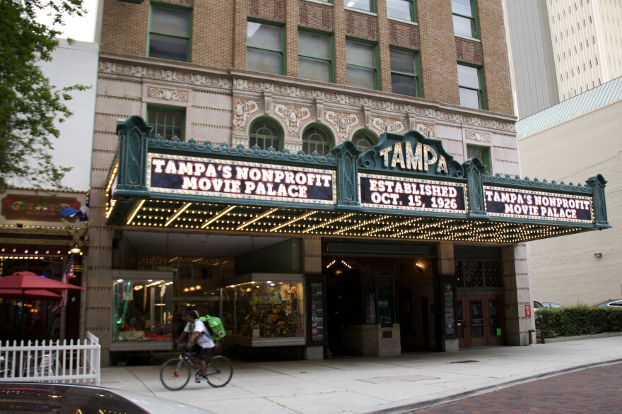 Historic circa-1926 Tampa Theater exemplifies the towns past
