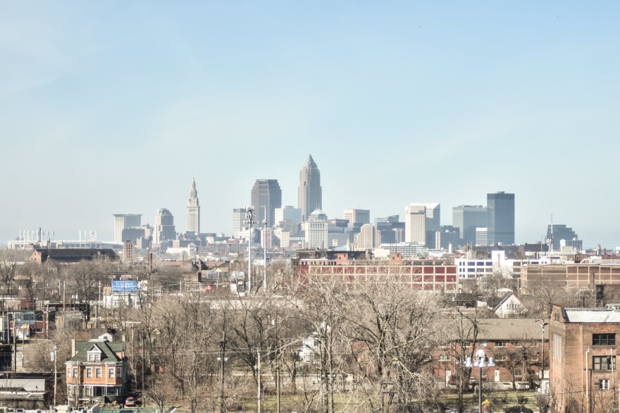 Cleveland skyline