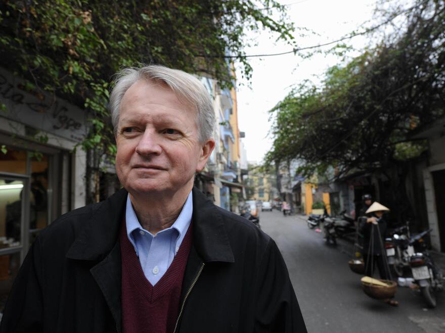 Chuck Searcy, shown in Hanoi in 2008, was a military intelligence analyst during the Vietnam War. He returned to Vietnam in 1995 and has been working to rid the country of unexploded ordnance since.
