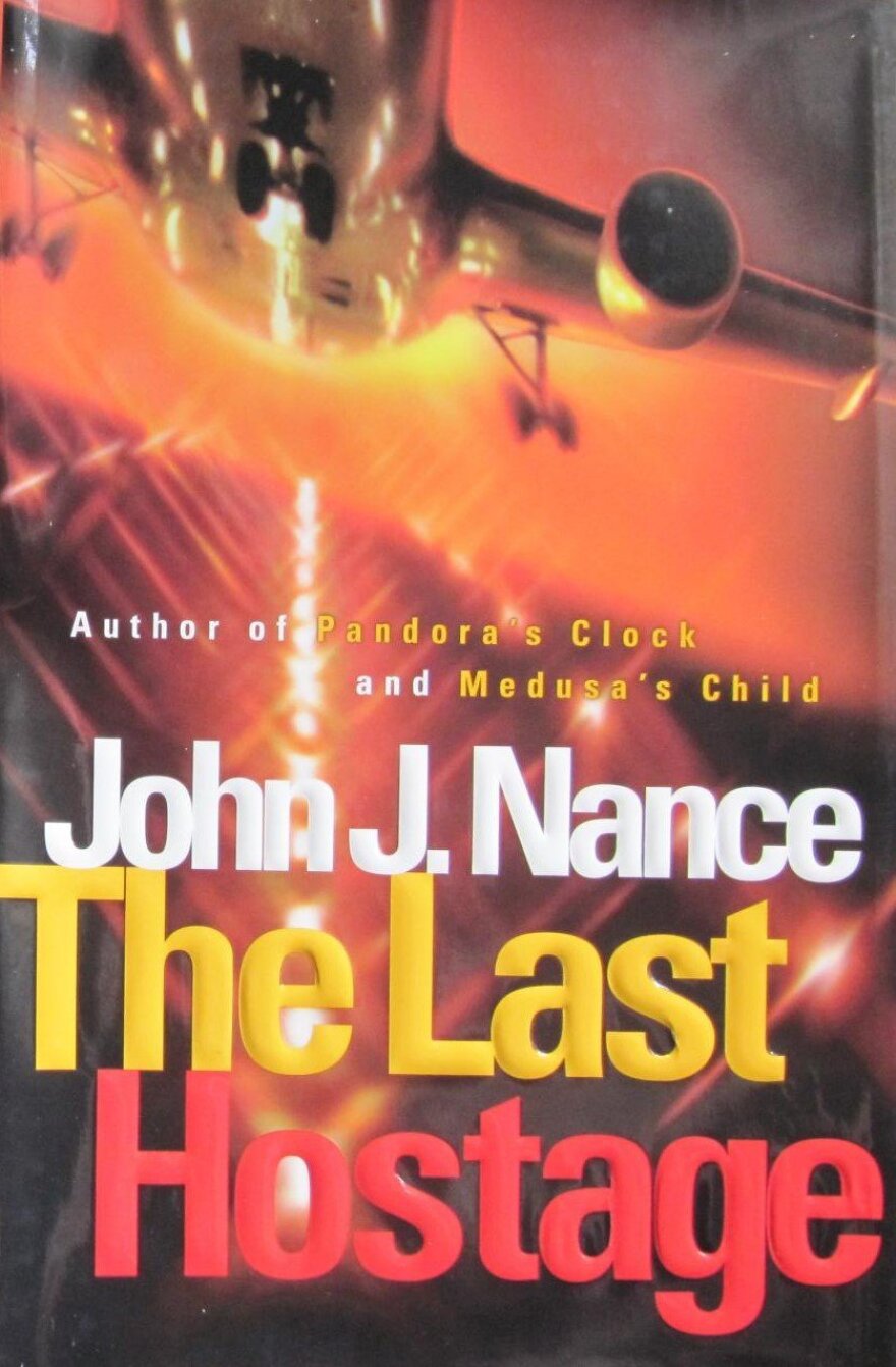 a book cover that says "the last hostage" 