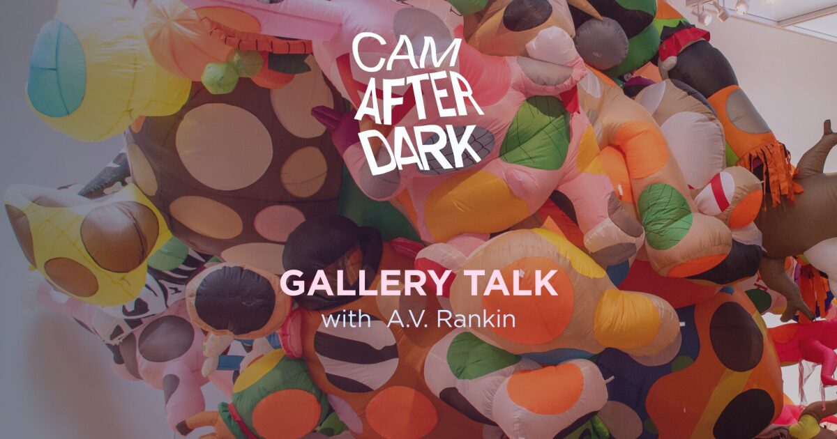 CAM After Dark: “The Shape of Air” Gallery Talk with A.V. Rankin
