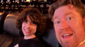 Jesse Williams, right, and his family live in Austin on a fixed income that totals $120,000 annually.