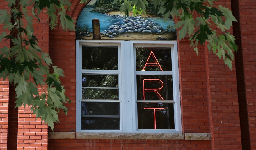 Window of the Nemeth Art Center