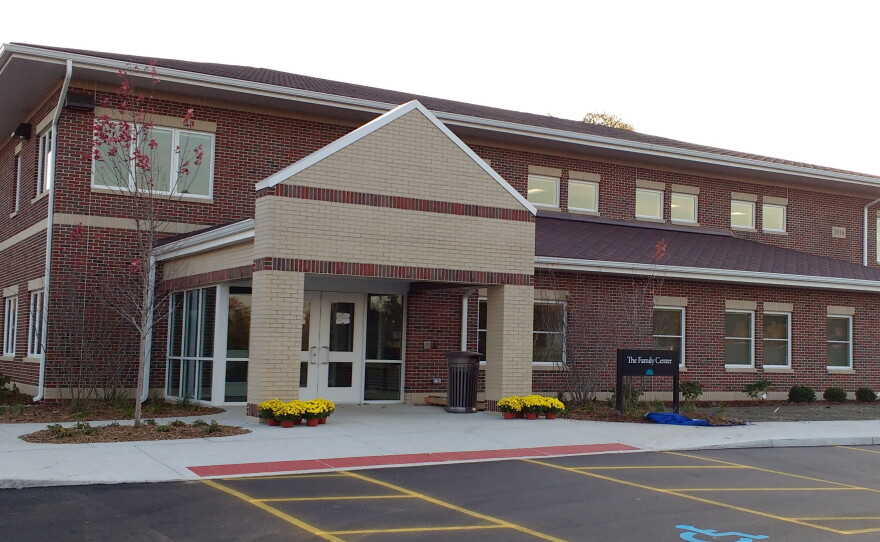 The front of the new Family Center